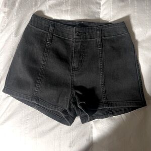 “Coming to my senses” black Jean shorts. Size 2.  Great Fit & Stretch.